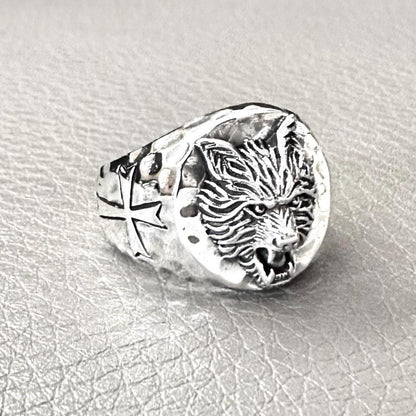 Fenrir Viking Wolf God Fenrir Norse Ring