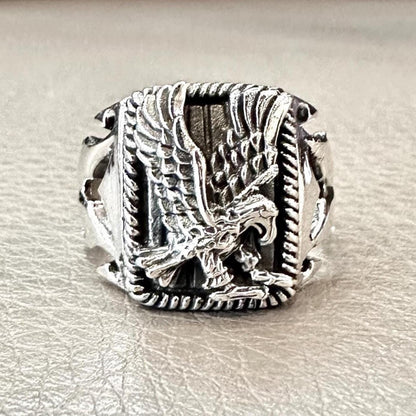 Eagle Falcon Indians Native American Tribe Ring