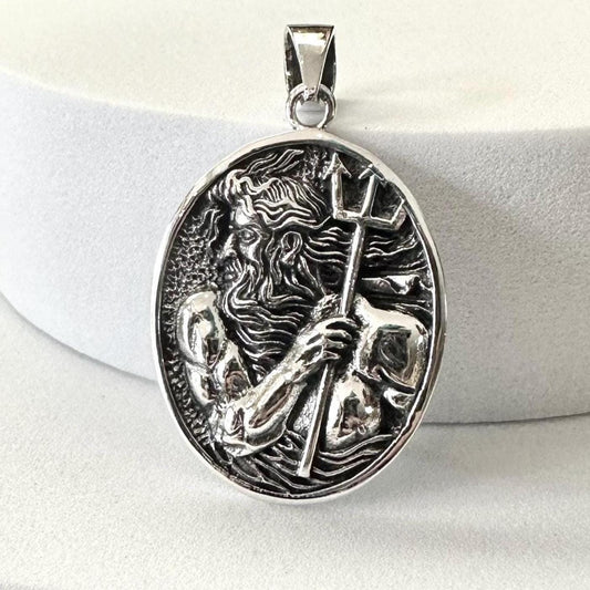 Poseidon Greek God Olympian Greek Mythology Pendant/Necklace