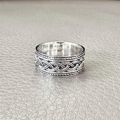 Celtic Knot Infinity Endless Viking Irish Ring