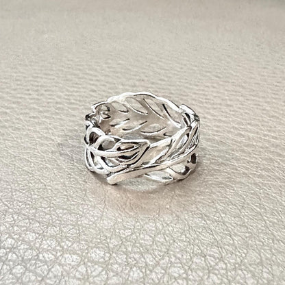 Olive Leaf Fashion Ring