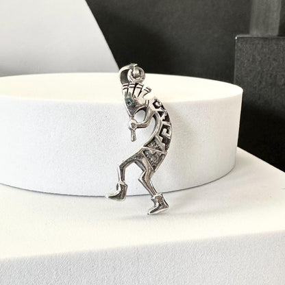 Hopi Kokopelli Indian Native American Deity Pendant/Necklace