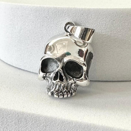 Skull Punk Gothic Pirate Biker Pendant/Necklace
