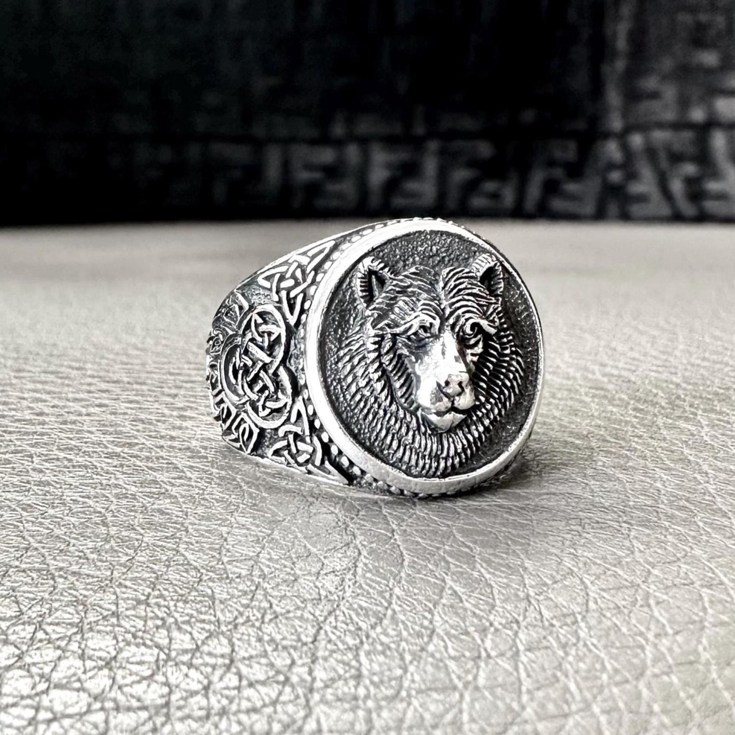 Norse Mythology Bear Paw Viking Bjorn Ring