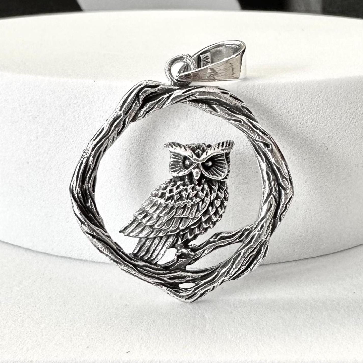 Owl Bird Pendant/Necklace