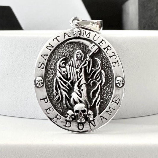 Grim Reaper "Death" Skull Skeleton Gothic Pendant/Necklace