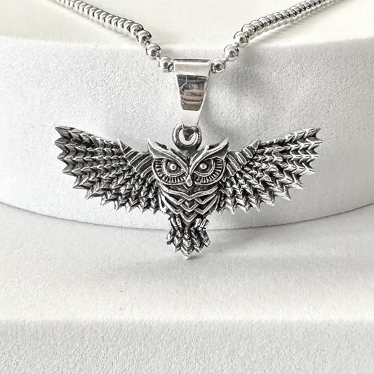 Owl Bird Pendant/Necklace