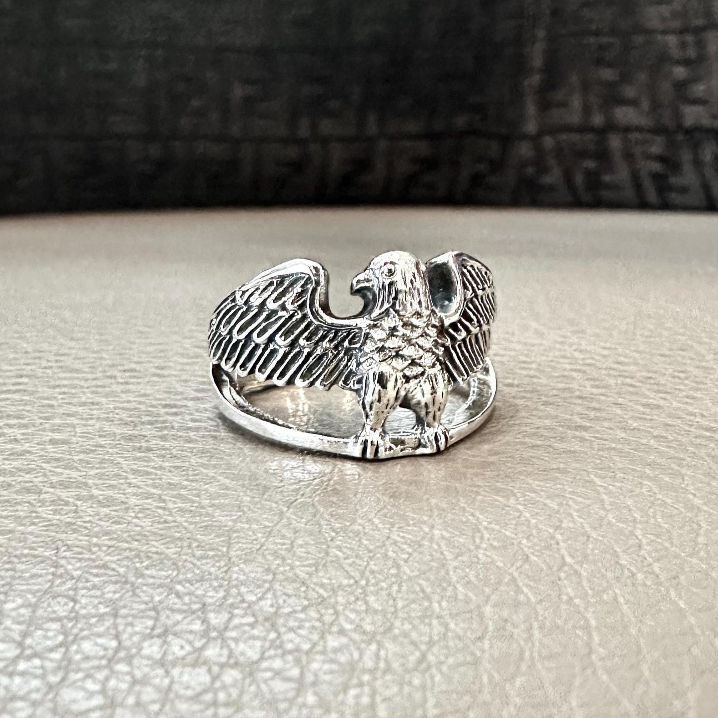 Eagle Indians Native American Tribe Bird Falcon Ring