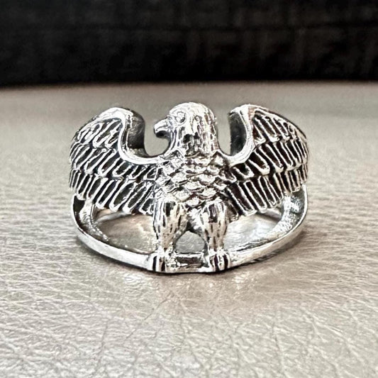 Eagle Indians Native American Tribe Bird Falcon Ring