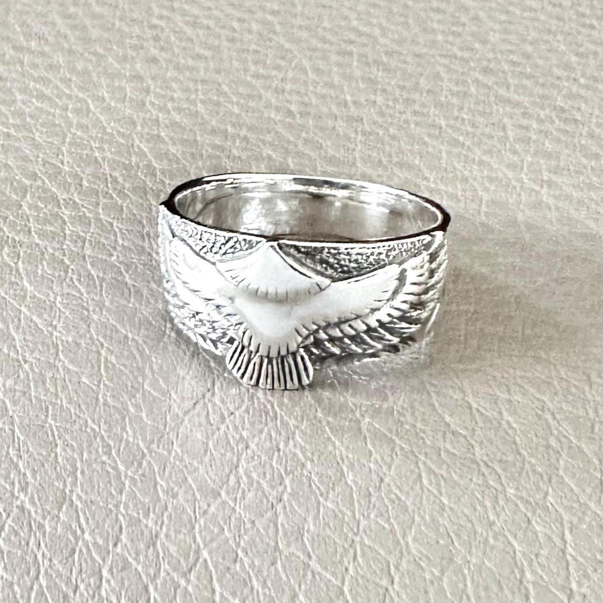 Eagle Native American Indians Tribe Bird Falcon Ring