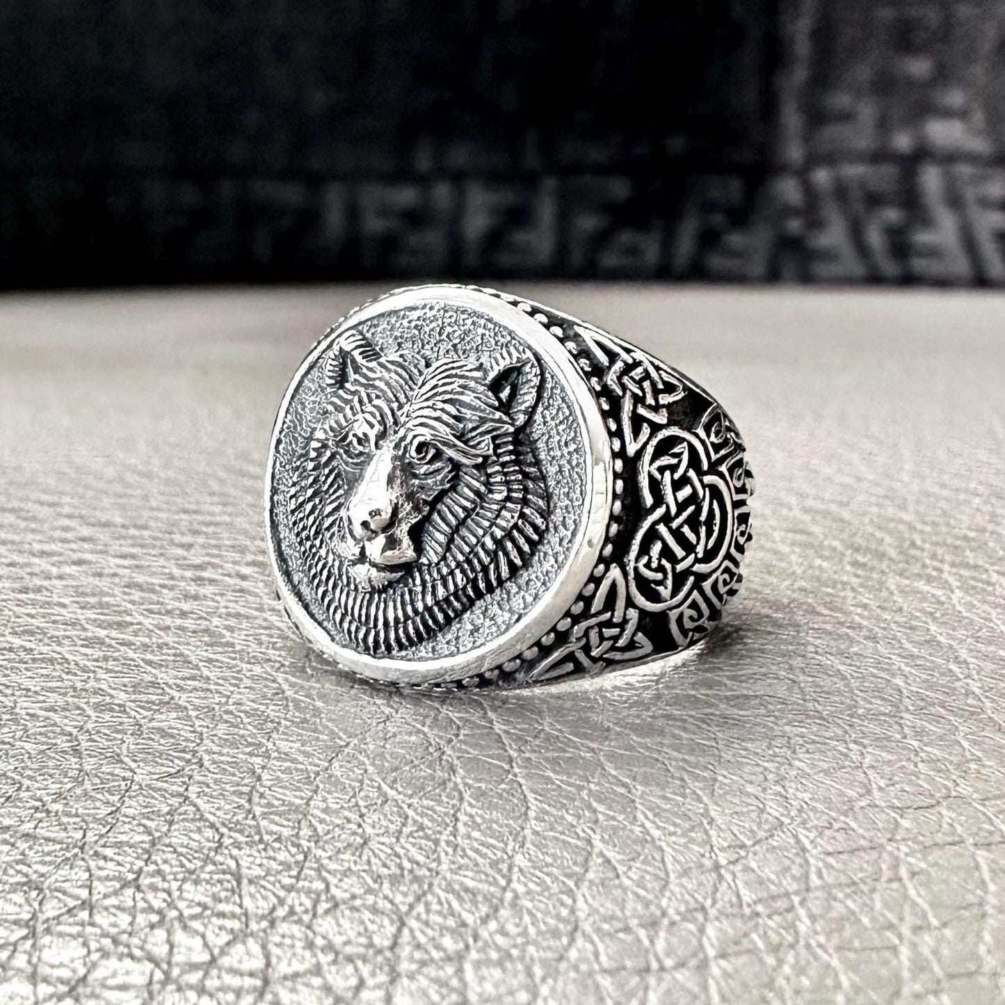 Norse Mythology Bear Paw Viking Bjorn Ring