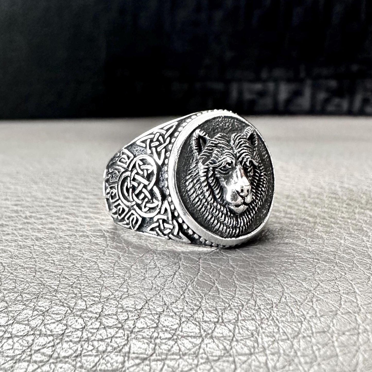 Norse Mythology Bear Paw Viking Bjorn Ring