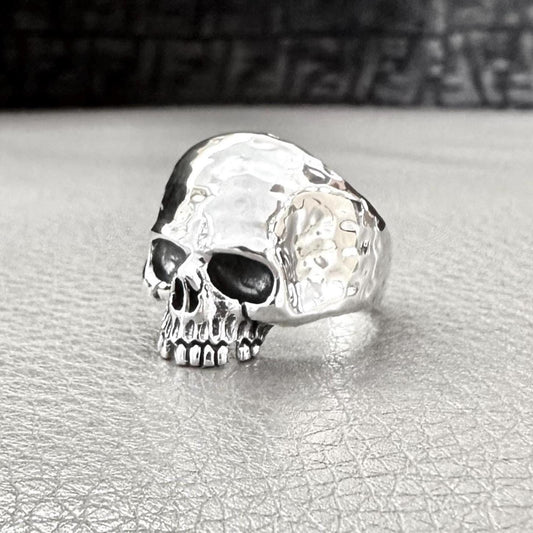 Gothic Pirate Skull Punk Biker Skeleton Ring