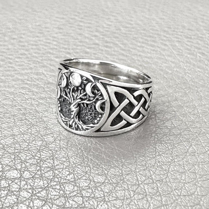 Tree of Life Viking Yggdrasil Celtic World Tree Ring