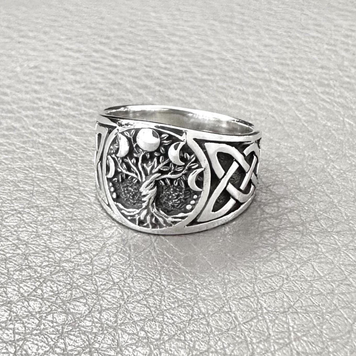 Tree of Life Viking Yggdrasil Celtic World Tree Ring
