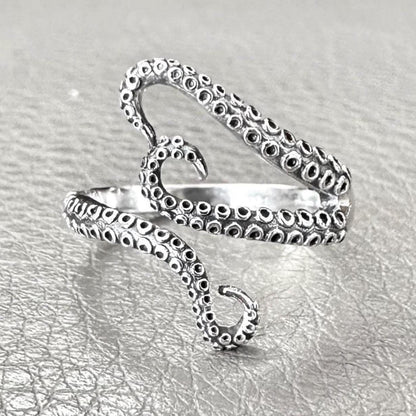 Octopus Arms Kraken Sea Monster Tentacles Ring