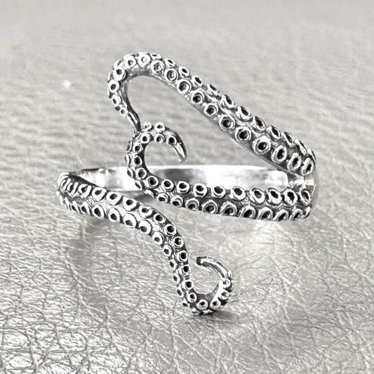 Octopus Arms Kraken Sea Monster Tentacles Ring