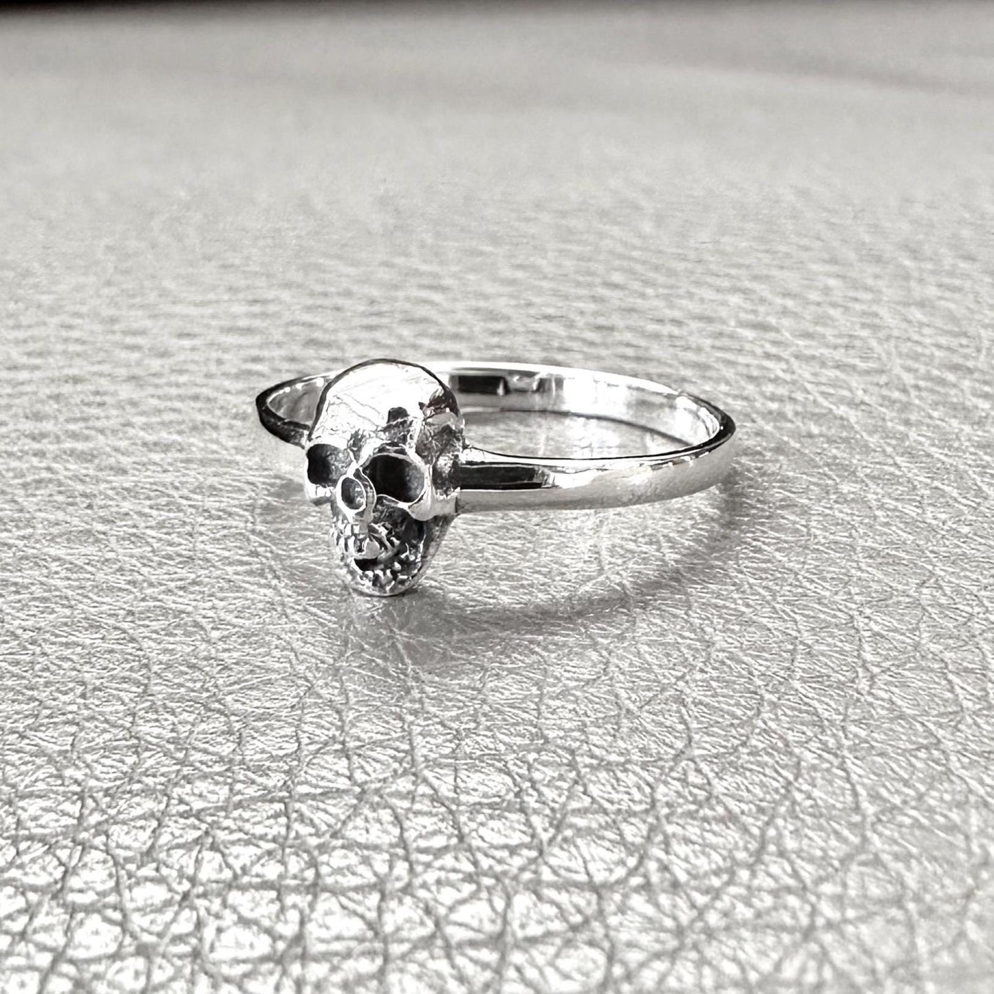 Small Skull Gothic Pirate Punk Ring