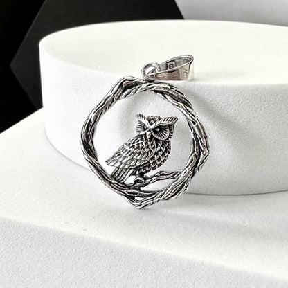 Owl Bird Pendant/Necklace