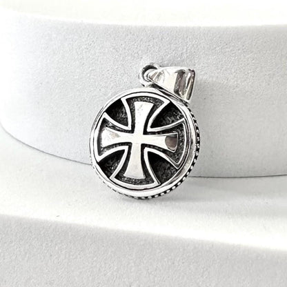 Templar Cross Knight Seal Crusader Pendant/Necklace