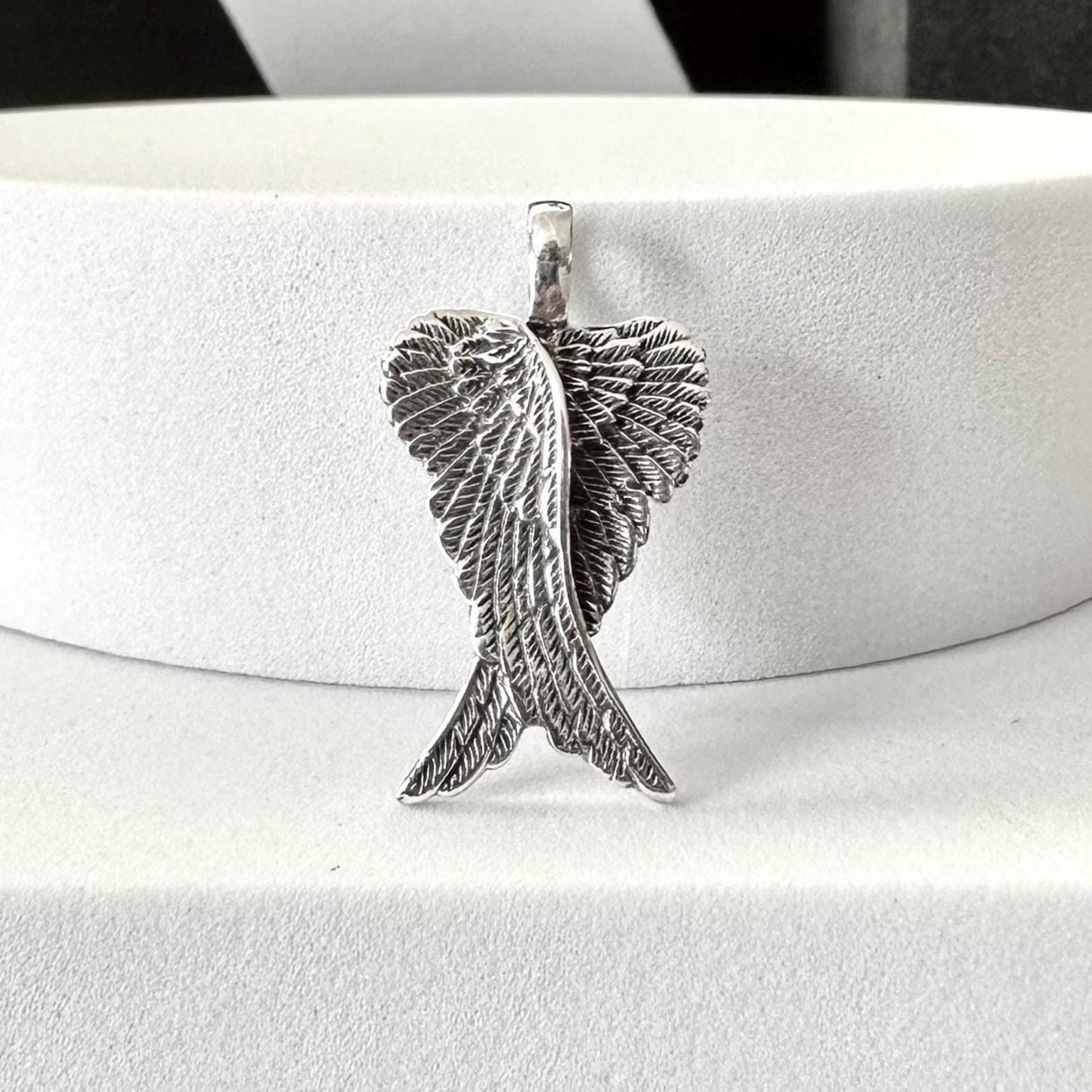 Angel Wing Bird Feather Pendant/Necklace