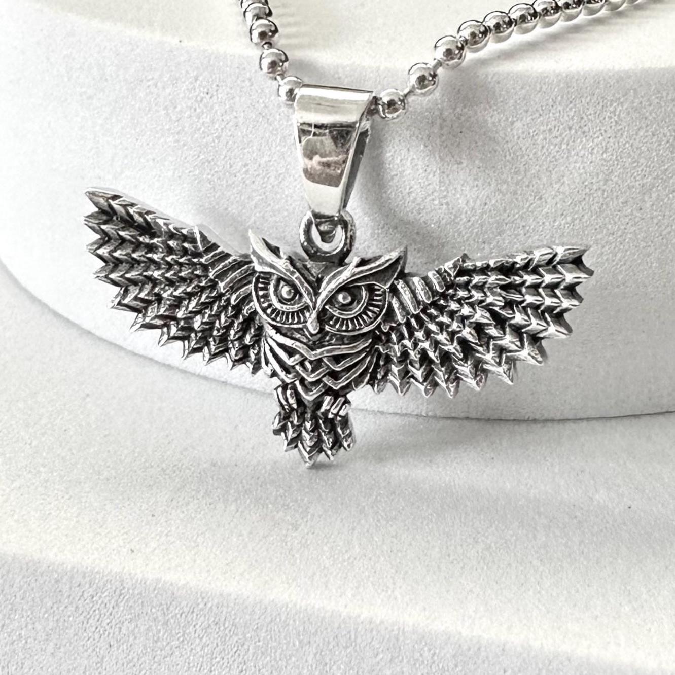 Owl Bird Pendant/Necklace