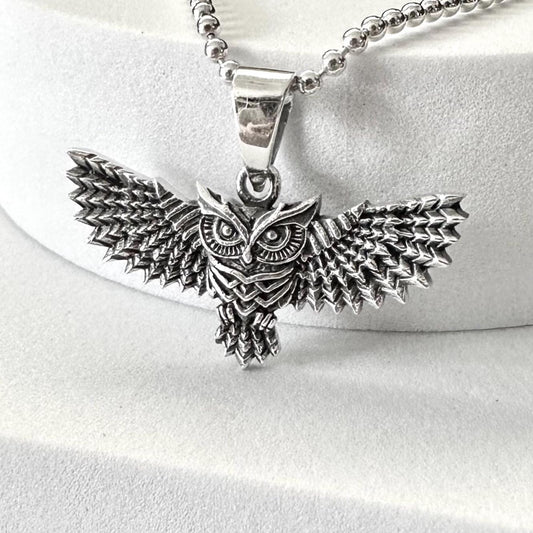 Owl Bird Pendant/Necklace