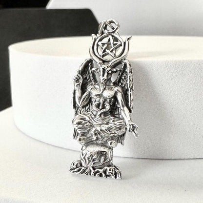 Baphomet Goat Head Gothic Pendant/Necklace