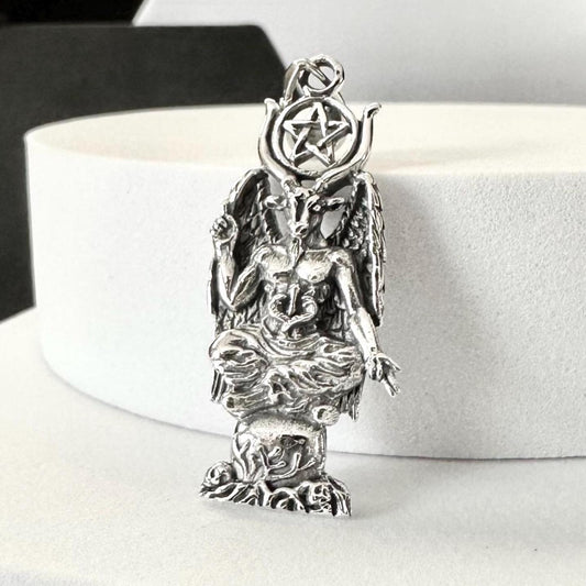 Baphomet Goat Head Gothic Pendant/Necklace