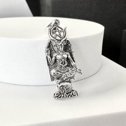 Baphomet Goat Head Gothic Pendant/Necklace