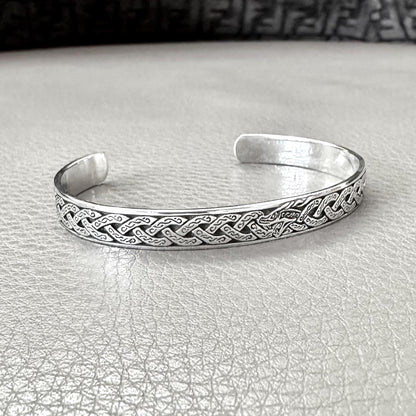 Dragon Viking Dragon Celtic Infinity Knot Cuff Bracelet