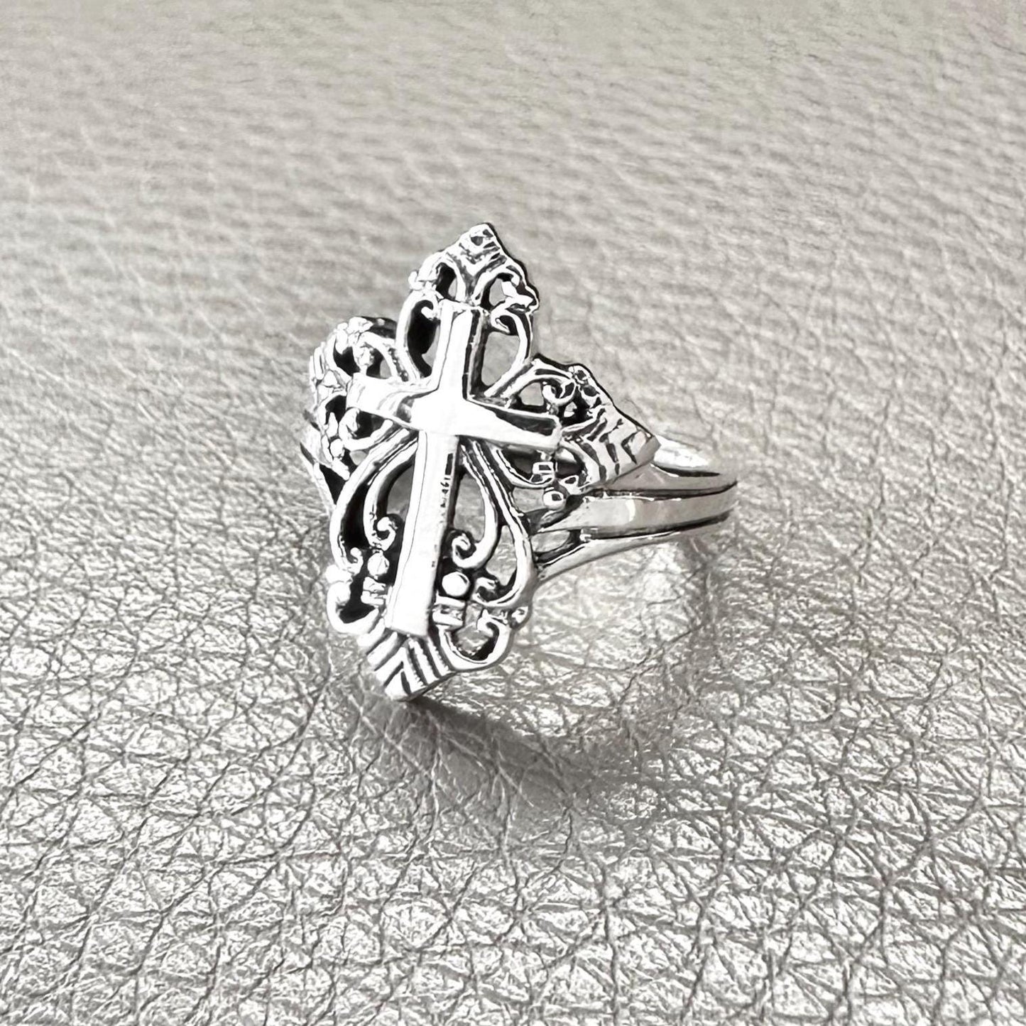 Cross Jesus Christ Crucifix God Cross Ring