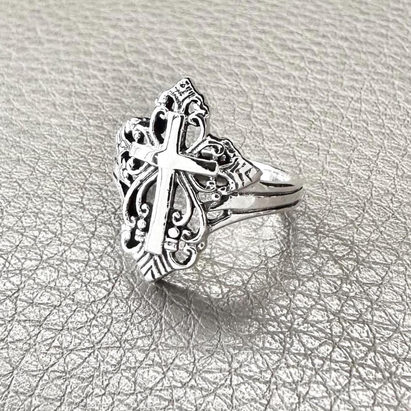 Cross Jesus Christ Crucifix God Cross Ring
