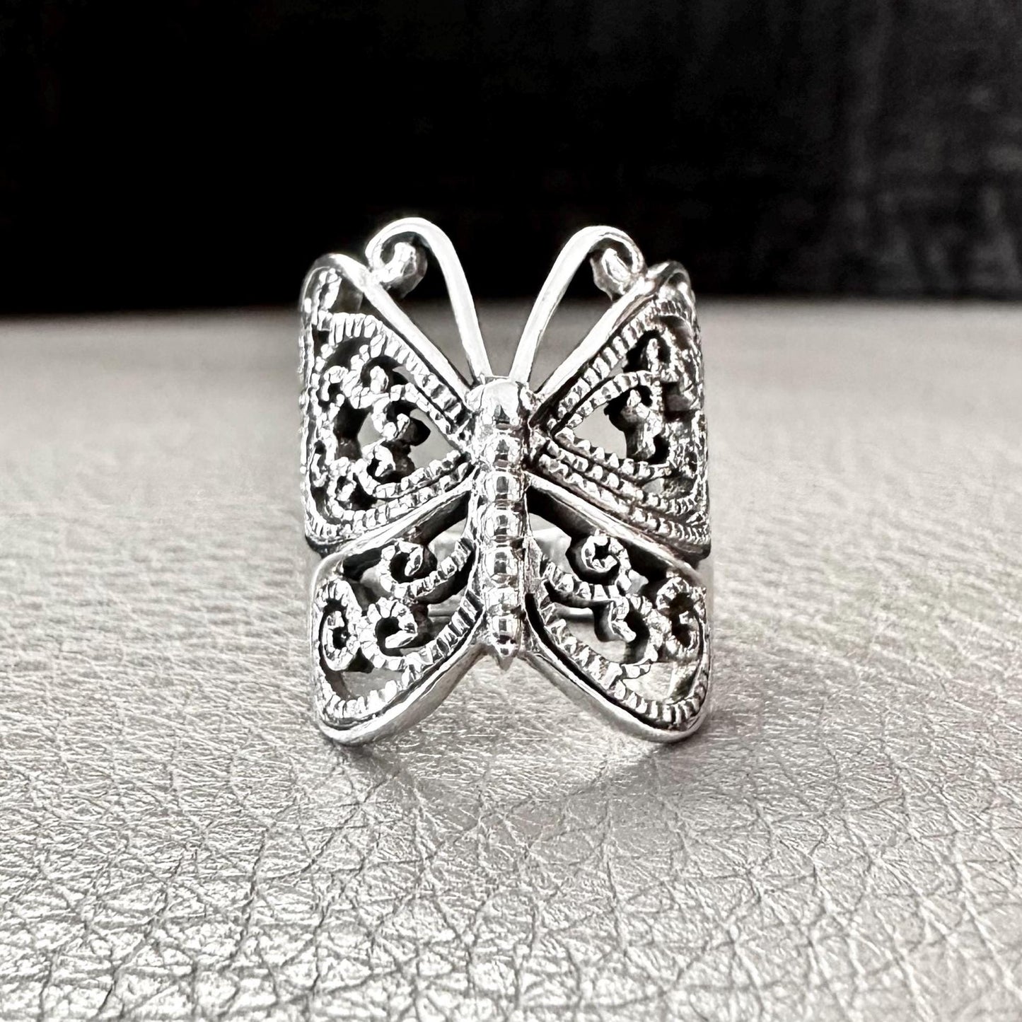 Butterfly Flying Insect Women Ring