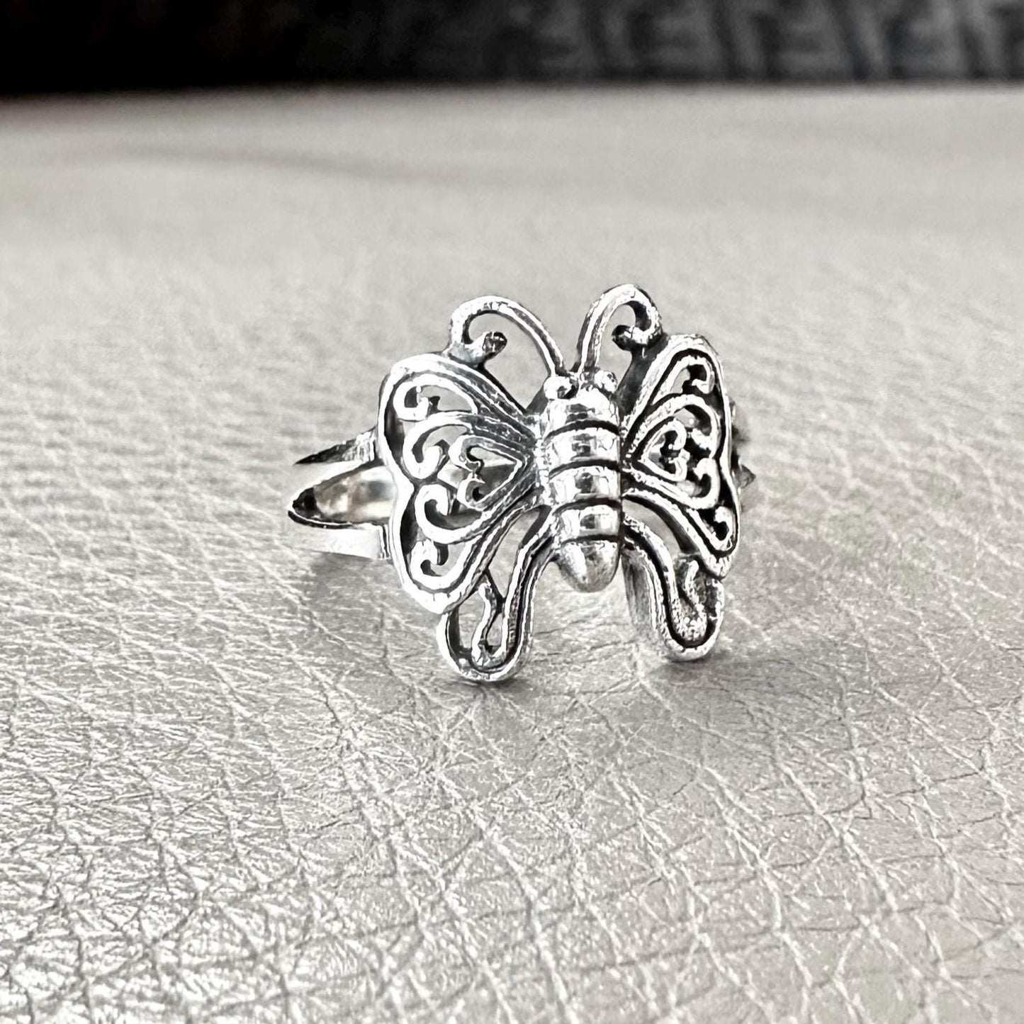 Butterfly Flying Insect Women Ring