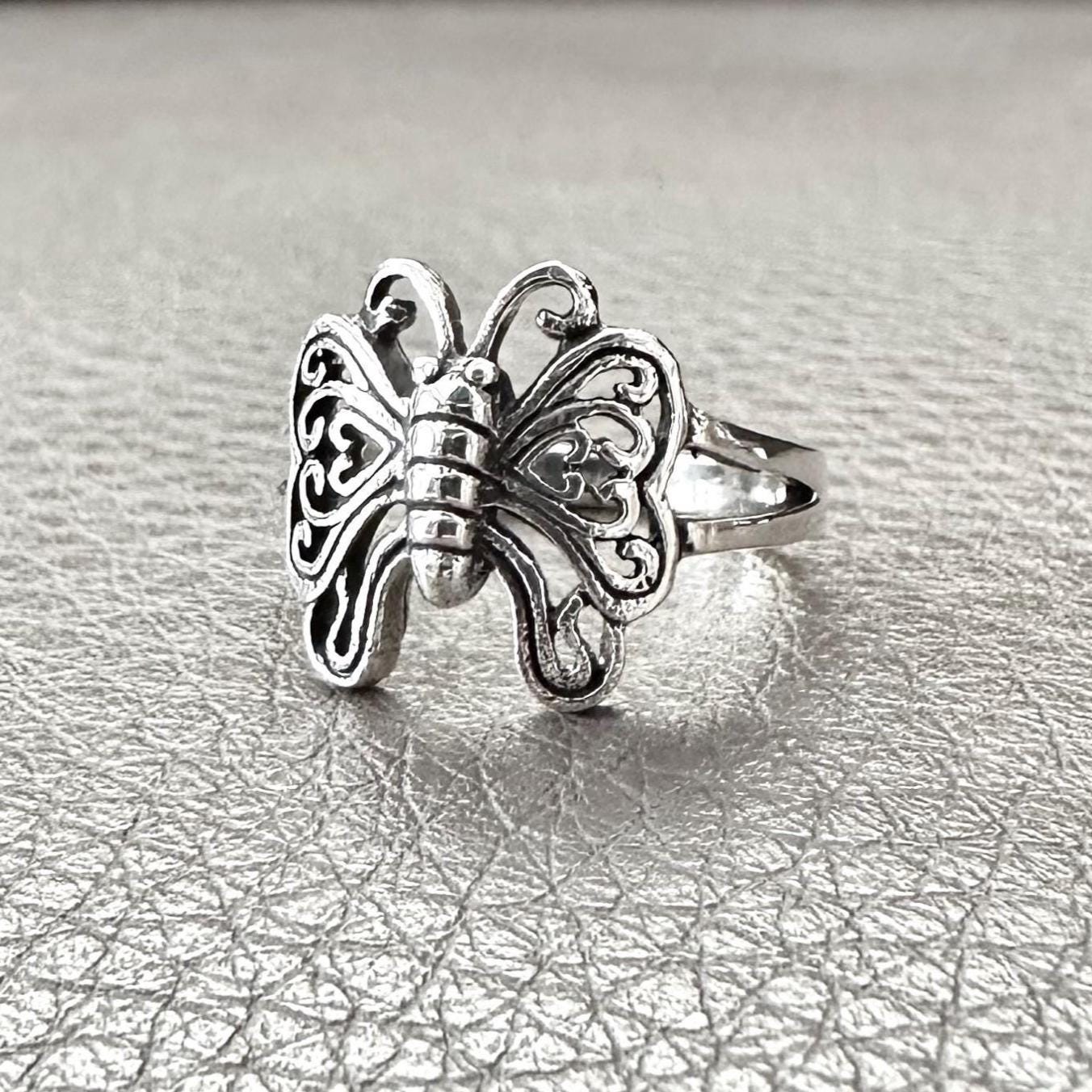 Butterfly Flying Insect Women Ring