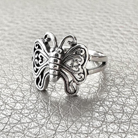 Butterfly Flying Insect Women Ring
