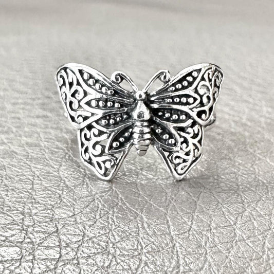 Butterfly Flying Insect Women Ring