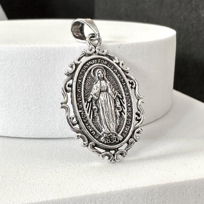 Saint Mary Mother of Jesus Pendant/Necklace