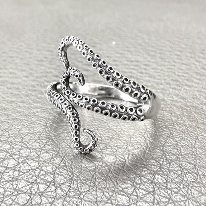 Octopus Arms Kraken Sea Monster Tentacles Ring