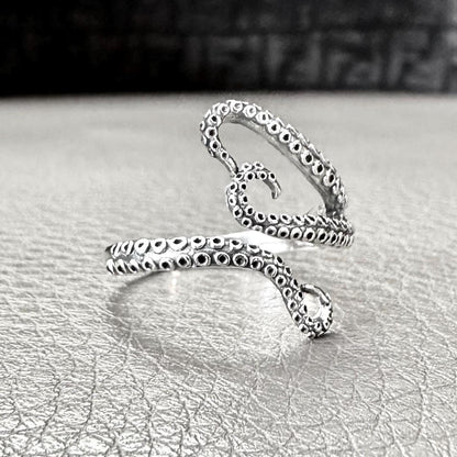 Octopus Arms Kraken Sea Monster Tentacles Ring