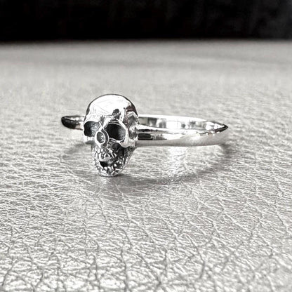 Small Skull Gothic Pirate Punk Ring