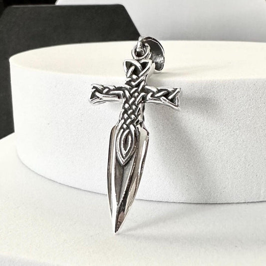 Sword Viking Long Sword Knight Great Blade Pendant/Necklace