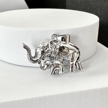 Elephant\ Thailand Wild Life Elephant Animal Pendant/Necklace