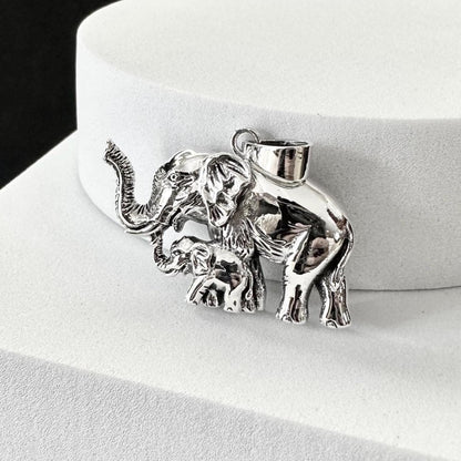 Elephant\ Thailand Wild Life Elephant Animal Pendant/Necklace