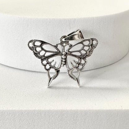 Butterfly Insect Monarch Pendant/Necklace