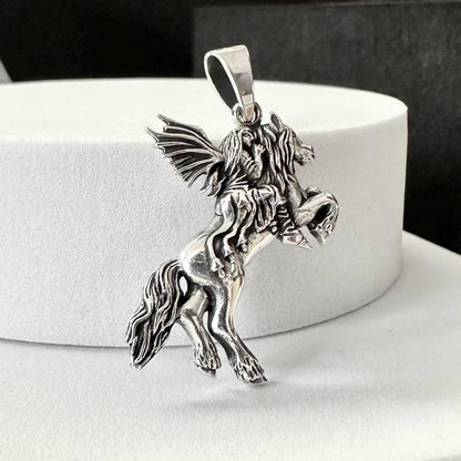 Pegasus Greek Mythical Horse Divine Stallion Pendant/Necklace