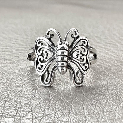 Butterfly Flying Insect Women Ring