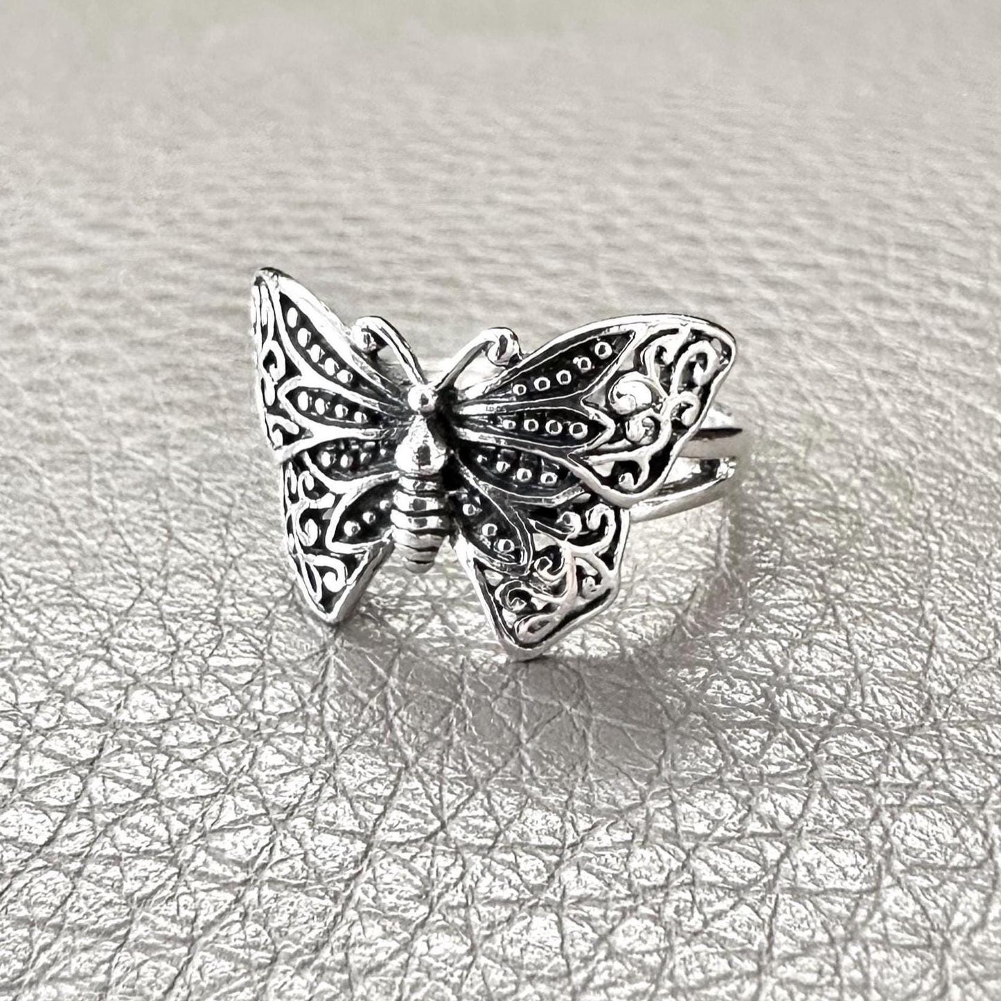 Butterfly Flying Insect Women Ring