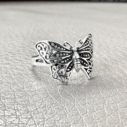 Butterfly Flying Insect Women Ring